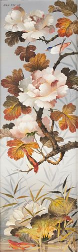 WAH KEE WU OIL ON SILK