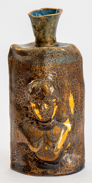 WAIGHT STUDIO ART PORCELAIN VASE,