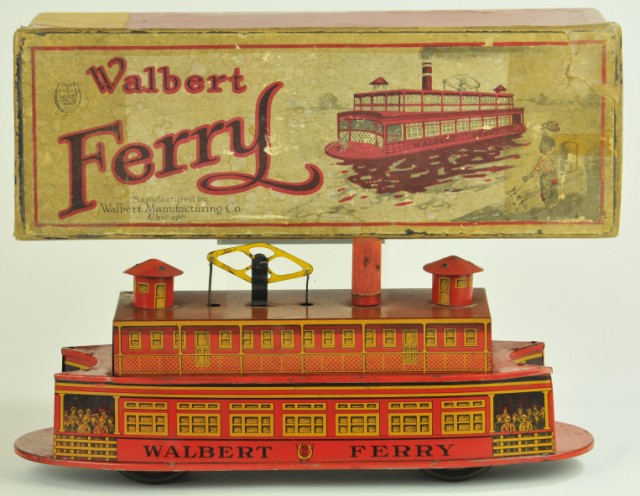 WALBERT BOXED FERRY c.1921-1927