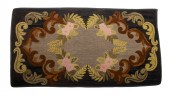 WALDOBORO MAINE HOOKED RUG She