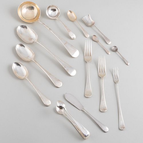 WALKER & HALL SILVER PLATE FLATWARE