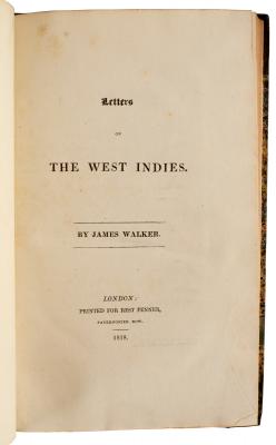 Walker (James) Letters on the