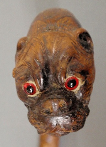 Walking stick 19th c. the handle