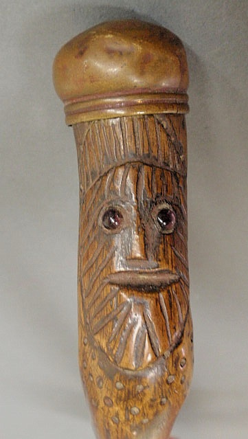 Walking stick late 19th c. the
