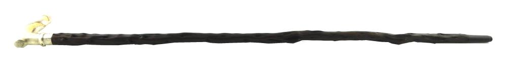 WALKING STICK OR CANE WITH STERLING