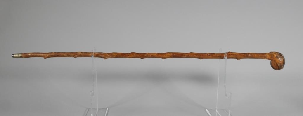 WALKING STICK W CARVED FLORIDA