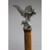 Walking stick with Rolls Royce