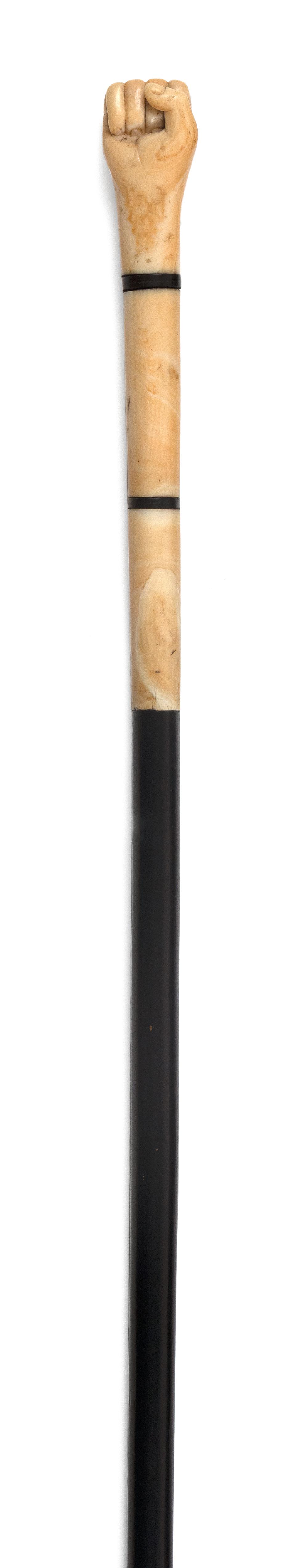 WALKING STICK WITH WHALE OR