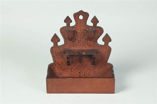 WALL BOX.  American  late 19th