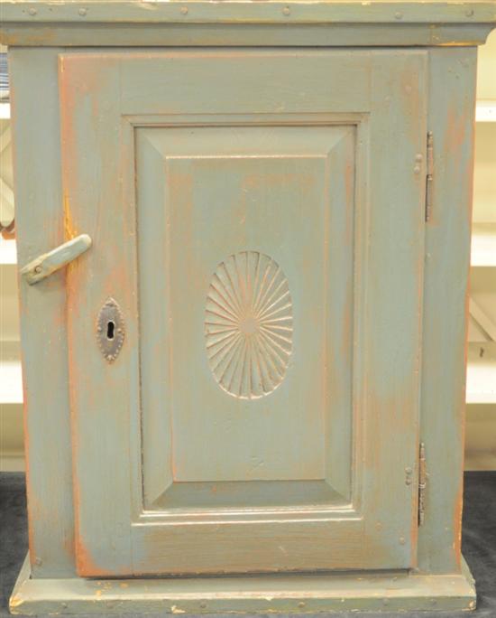 Wall cabinet  19th C.  single