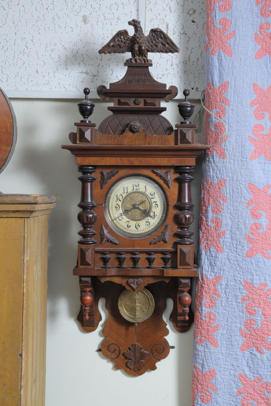 WALL CLOCK. Eight day 