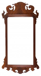 WALL MIRROR, CHIPPENDALE-HEPPL