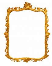 WALL MIRROR, CHIPPENDALE STYLE