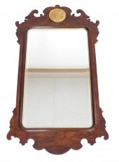 WALL MIRROR, CHIPPENDALE STYLE