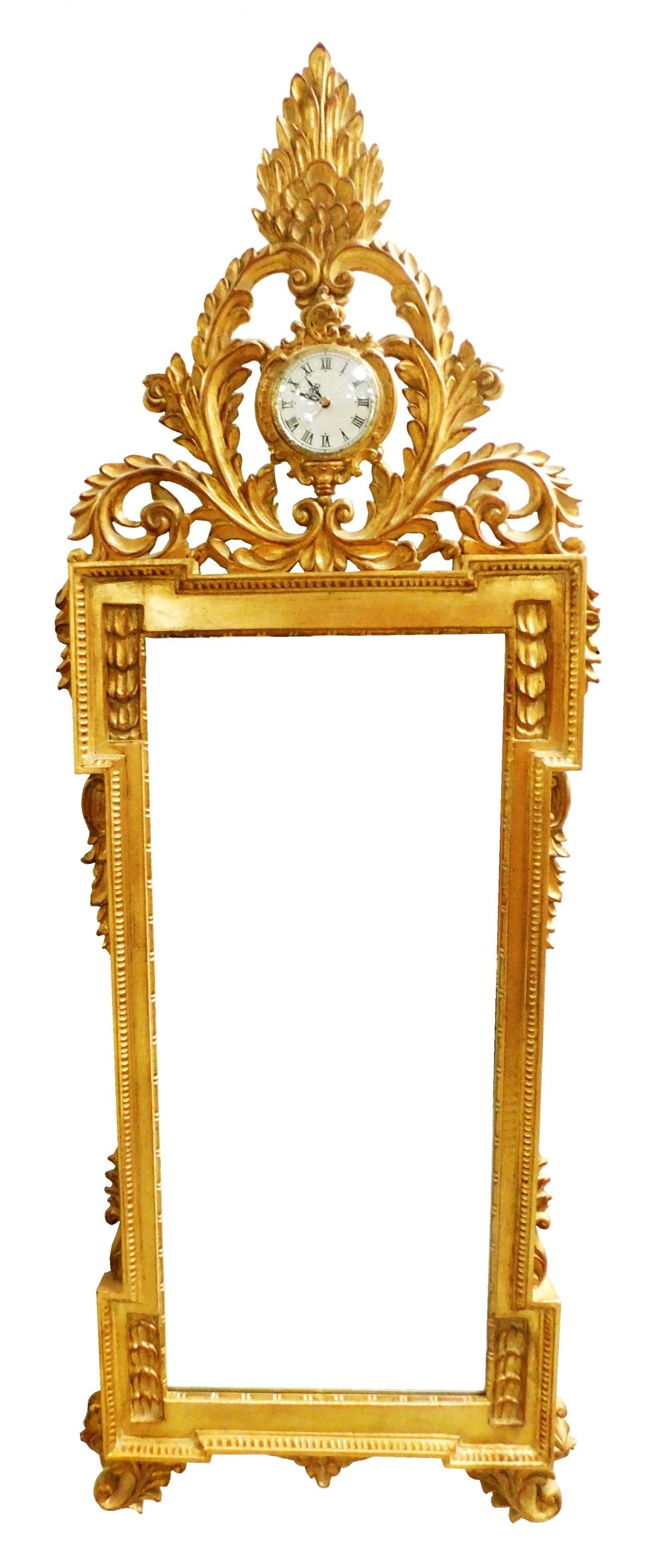 WALL MIRROR, CONTINENTAL STYLE WITH
