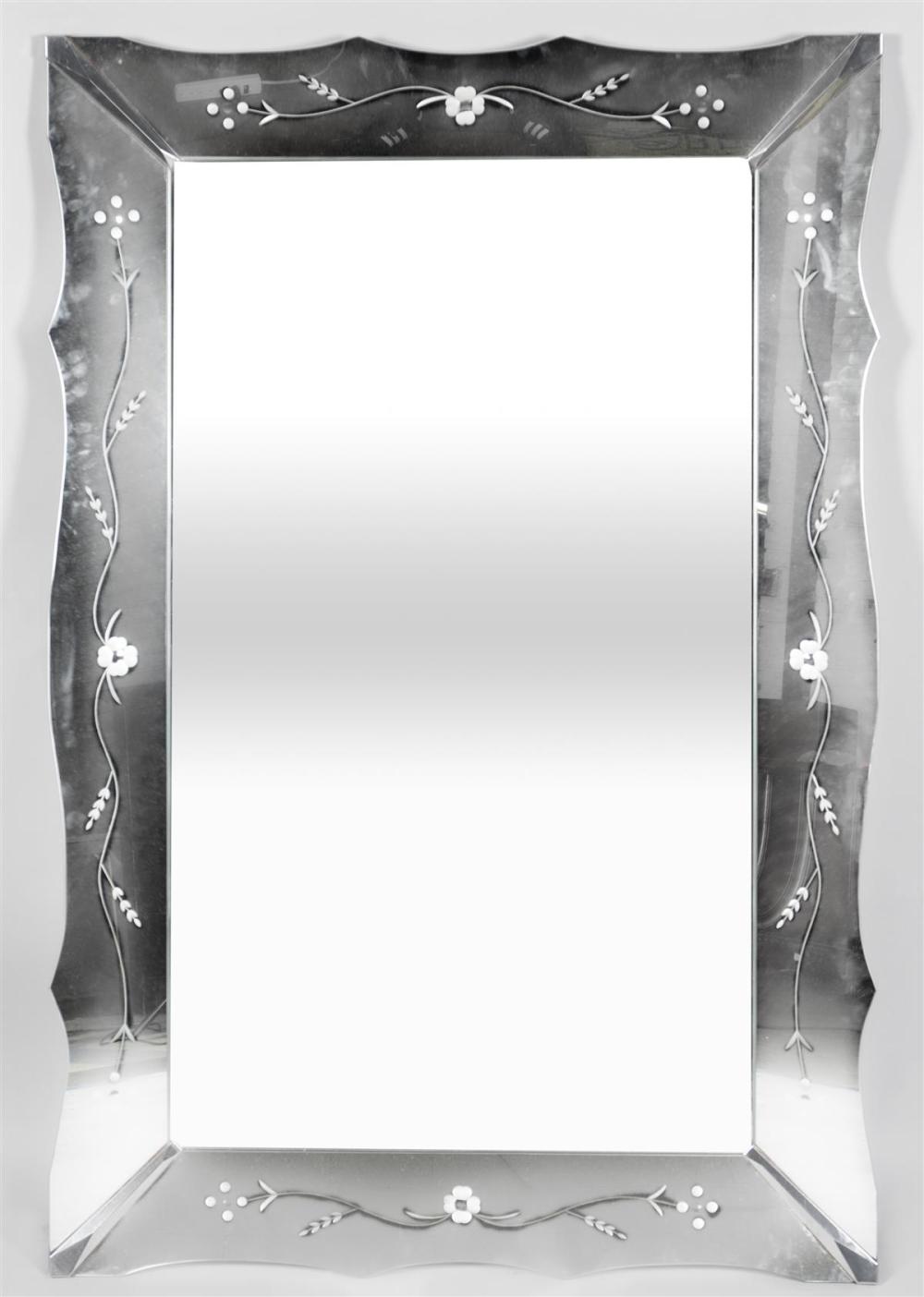 WALL MIRRORWALL MIRROR, with floral