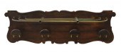 WALL-MOUNTED COAT/ HAT RACK WI