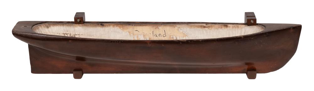 WALL-MOUNTED MODEL OF A SLOOP