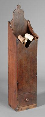 Wall-mounted pine pipe box,
