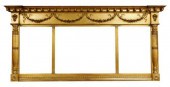 WALL PIER GILDED MIRROR, 19TH/