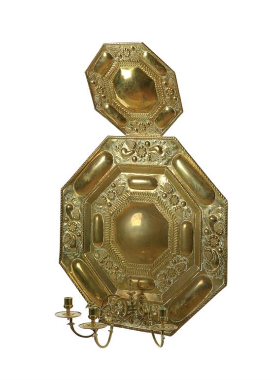 WALL SCONCE.  Continental  19th
