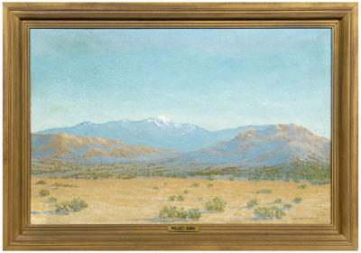 Wallace DeWolf painting