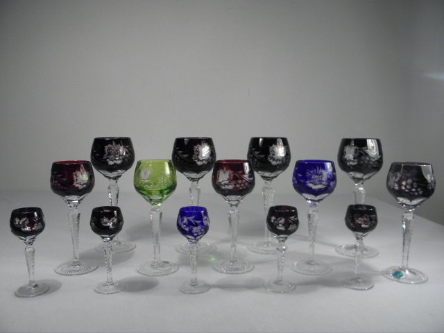 Wallace German cut to clear crystal