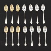 WALLACE GOLD WASHED STERLING A