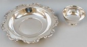 WALLACE LARGE SILVER BOWL AND