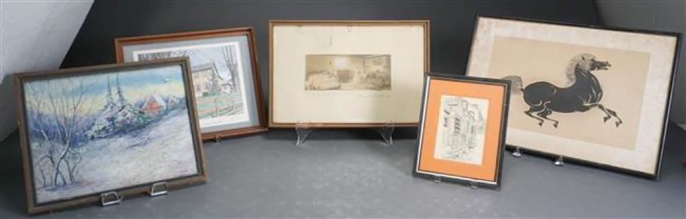 WALLACE NUTTING AND OTHER PRINTS,