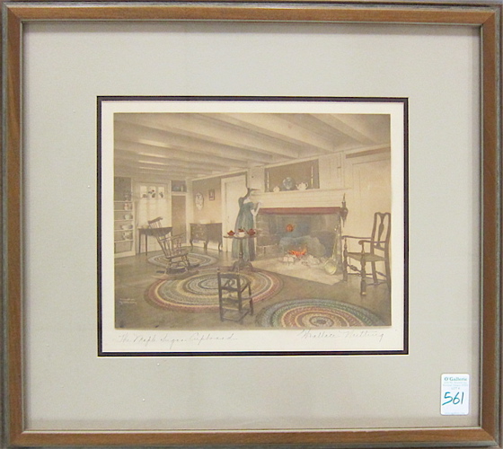 WALLACE NUTTING COLOR PHOTOGRAPH
