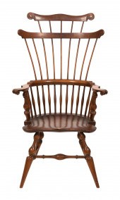 WALLACE NUTTING COMB-BACK WIND