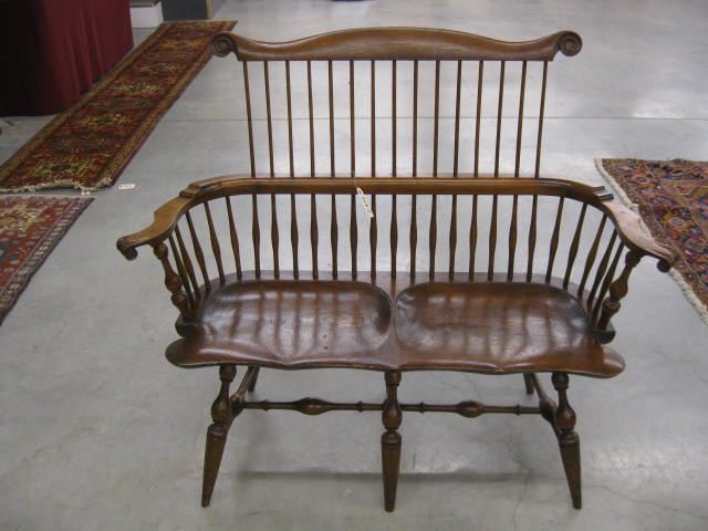 Wallace Nutting Signed Settee