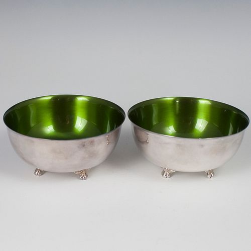 WALLACE SILVER PLATED ENAMELED