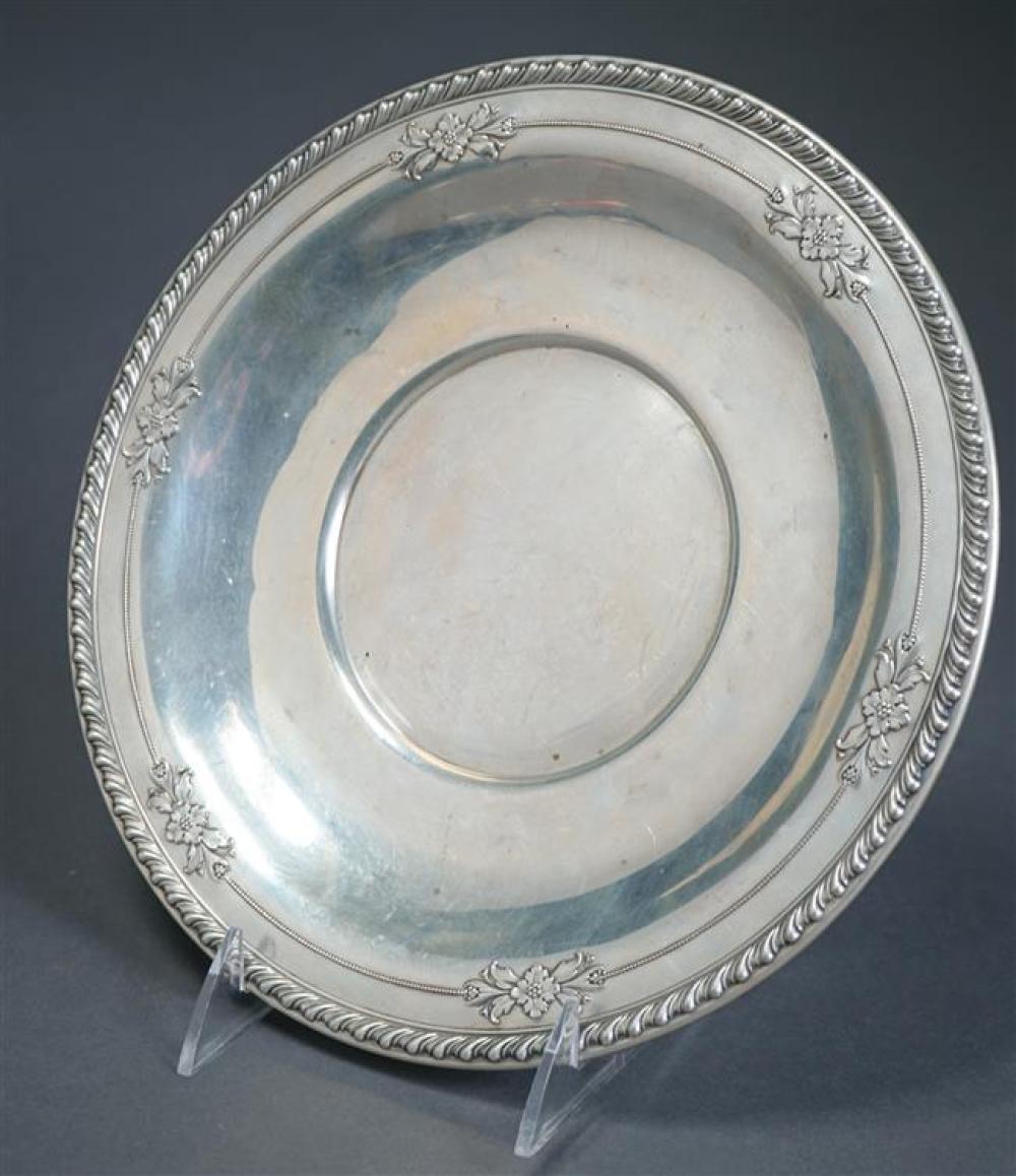 WALLACE STERLING TRAY, 7.5