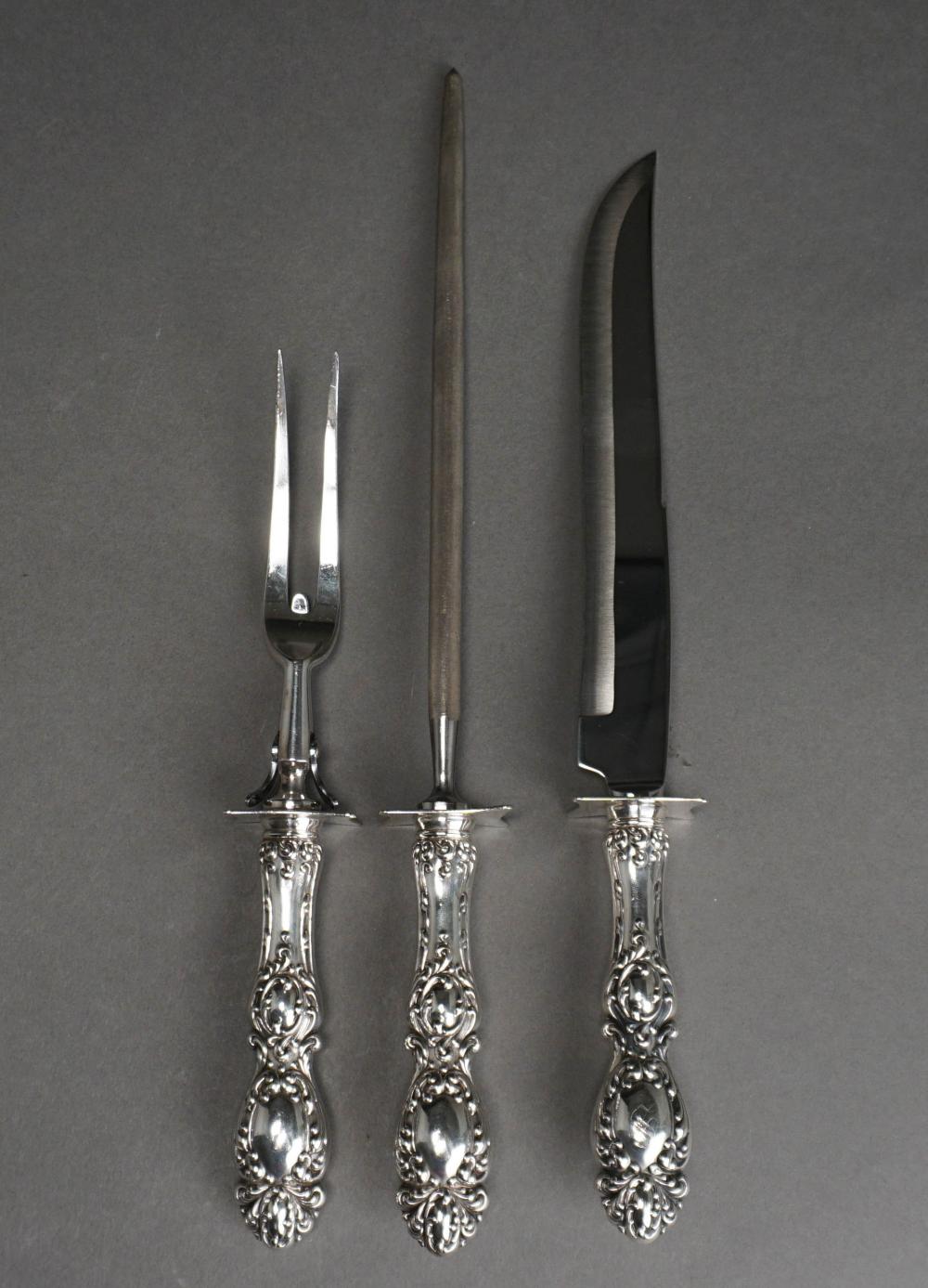 WALLACE THREE-PIECE STERLING SILVER
