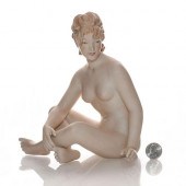 WALLENDORF ART DECO FIGURINE,