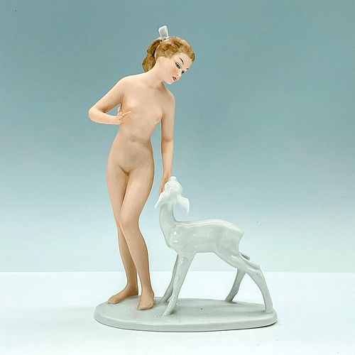 WALLENDORF PORCELAIN NUDE FEMALE