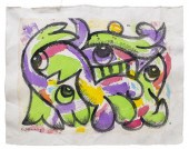 WALLY HATNY ABSTRACTION ACRYLI