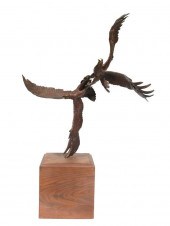 WALLY SHOOP, BRONZE FIGHTING E