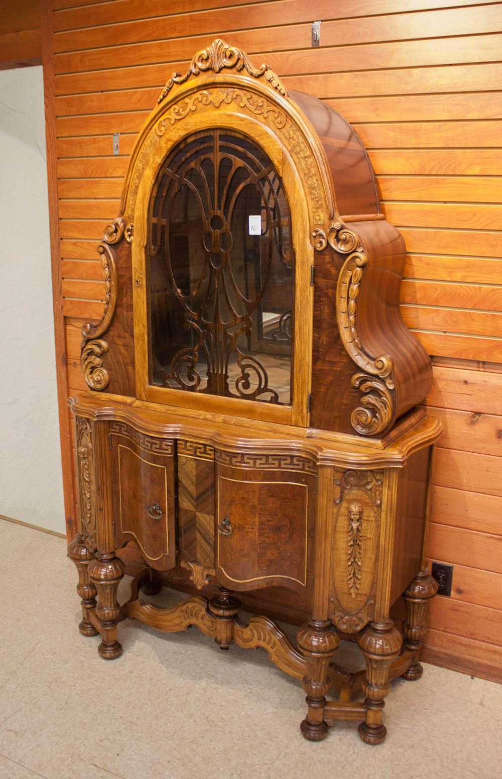 WALNUT AND BURL WALNUT CHINA