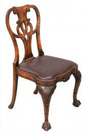 WALNUT AND BURL WALNUT CHIPPEN