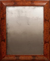 WALNUT AND SEAWEED MARQUETRY C