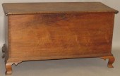 WALNUT BLANKET CHESTca. 1800;
