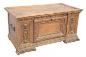 WALNUT CASSONE 17TH OR 18TH CE