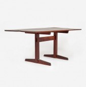 WALNUT DINING TABLE BY WILBUR