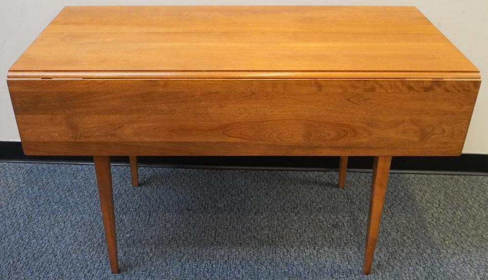 WALNUT DROP LEAF TABLE, 29 1/2 X 48