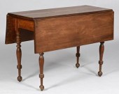 WALNUT DROP-LEAF TABLEWalnut d