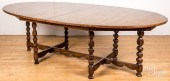 WALNUT EXTENSION DINING TABLEW