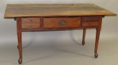 WALNUT FARM TABLEca. 1760; wit